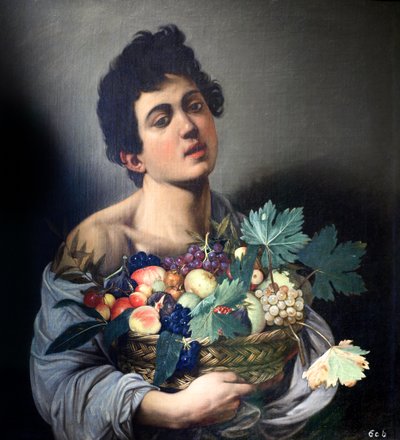 Garçon avec un panier de fruits par Caravaggio - Michelangelo Merisi Caravaggio